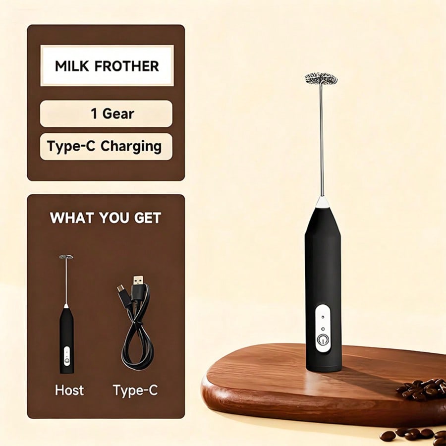 Kitchen Appliances Electronics - 1-Pack Handheld Electric Mixer, Egg Beater,