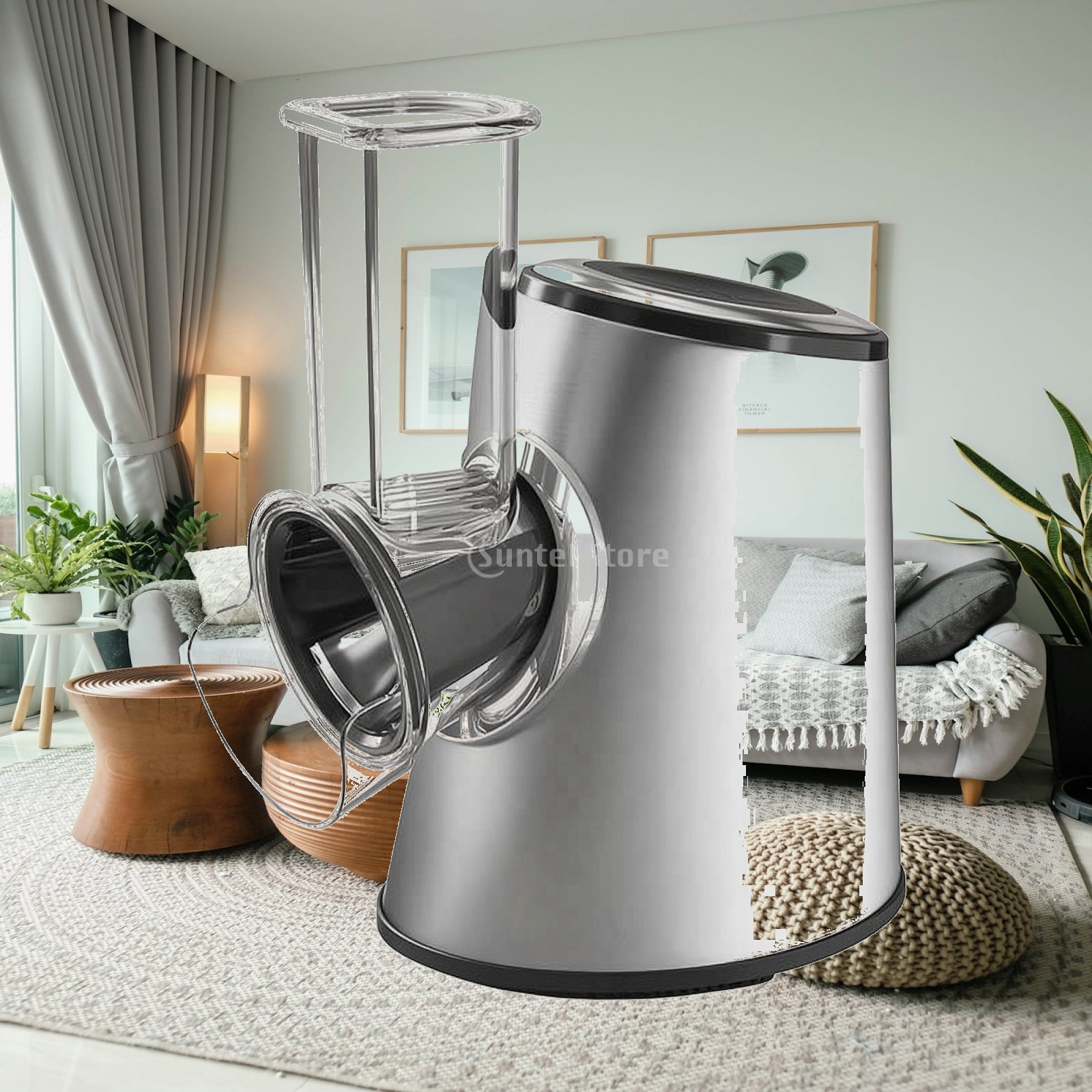Kitchen Appliances Countertop - 5-in-1 Food Cutter Compact Electric Food
