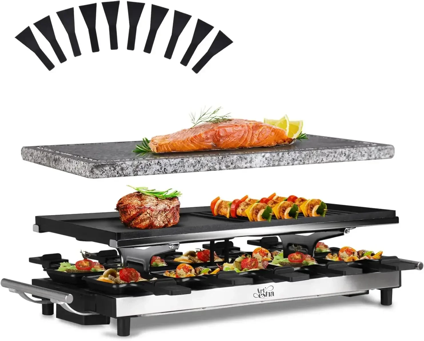 Artestia Raclette Table Grill, - огляд і ціна Raclette Grill Table
