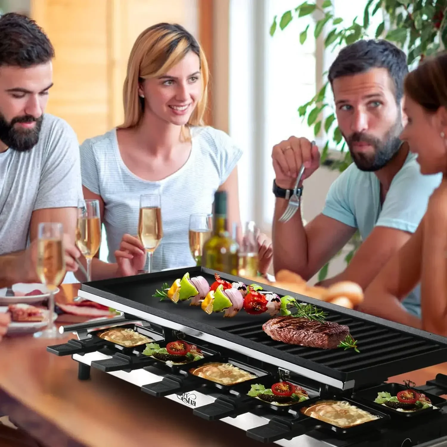Artestia Raclette Table Grill, - огляд і ціна Raclette Grill Table