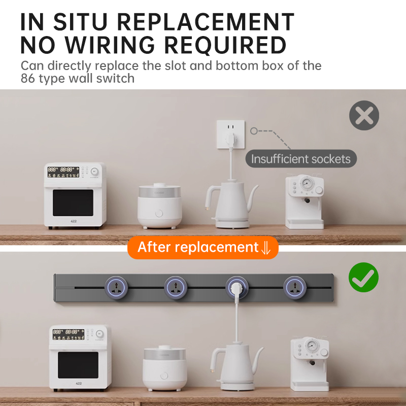 Rail Socket US UN/USB Type-C W - огляд і ціна Kitchen Appliances High End
