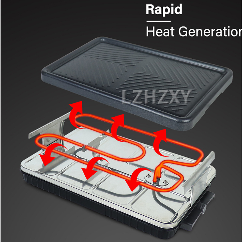 Table Grill Electric Korean BB - огляд і ціна Raclette Grill Table