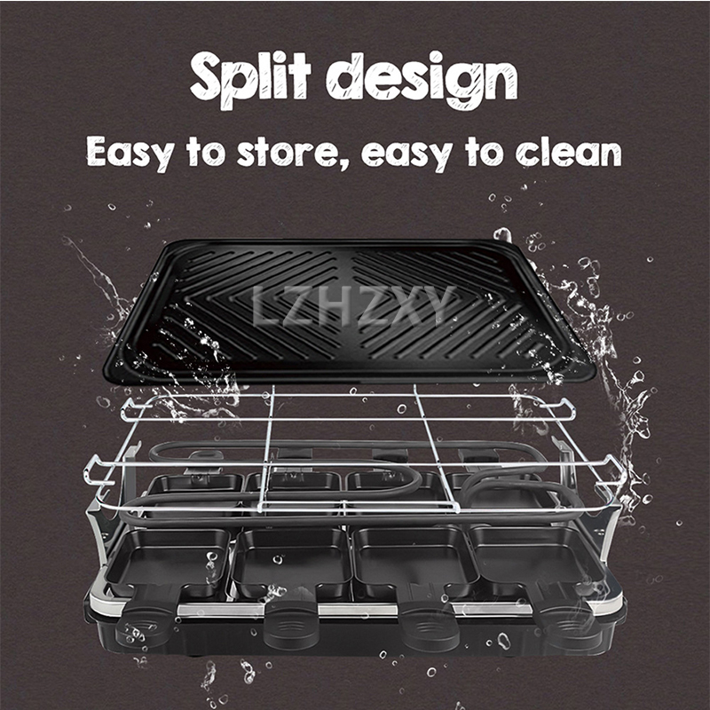 Table Grill Electric Korean BB - огляд і ціна Raclette Grill Table