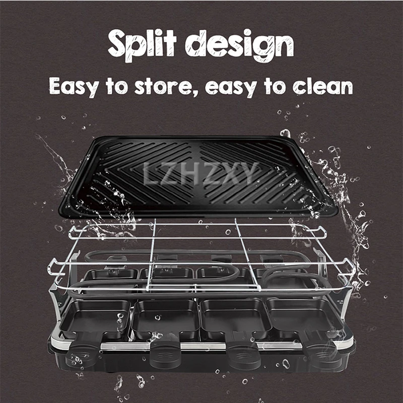 Table Grill Electric Korean BB - огляд і ціна Raclette Grill Table