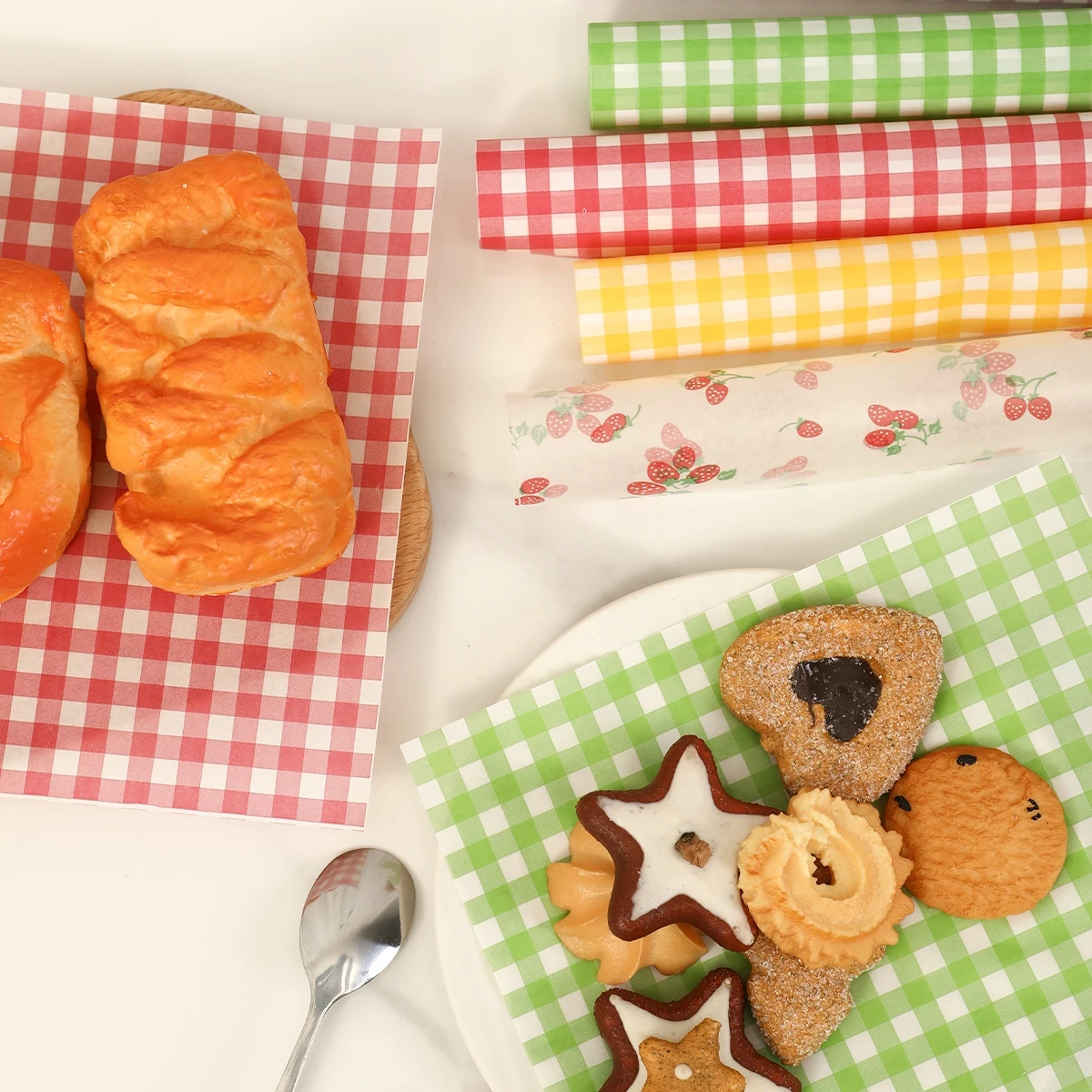 50Pcs Oilproof Wrapping Paper  - огляд і ціна Kitchen Appliances Gift
