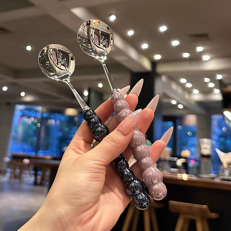 Pearl Handle Spoon Stainless S - огляд і ціна Kitchen Appliances Gift
