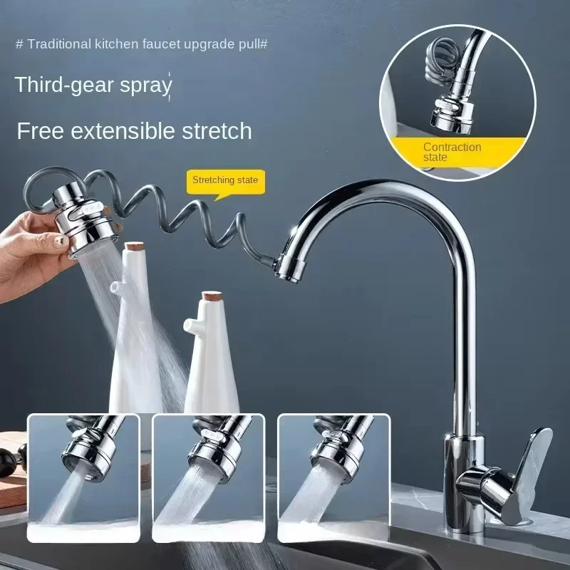 New 3 Modes Sink Faucet 360 De - огляд і ціна Kitchen Appliances Gift