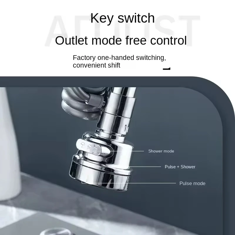 New 3 Modes Sink Faucet 360 De - огляд і ціна Kitchen Appliances Gift