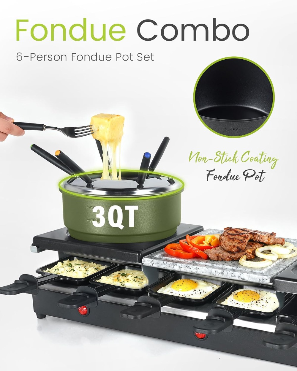 Raclette Table Grill - Indoor  - огляд і ціна Raclette Grill Table