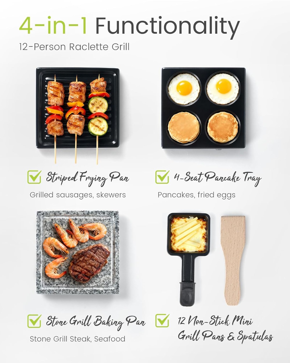 Raclette Table Grill - Indoor  - огляд і ціна Raclette Grill Table