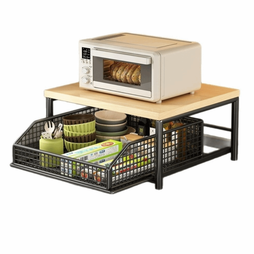 With Drawers Microwave Stand S - огляд і ціна Kitchen Appliances Countertop