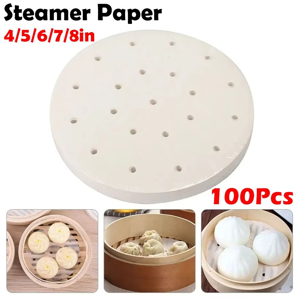 100Pcs Steamed Paper Steamed B - огляд і ціна Kitchen Appliances Restaurant